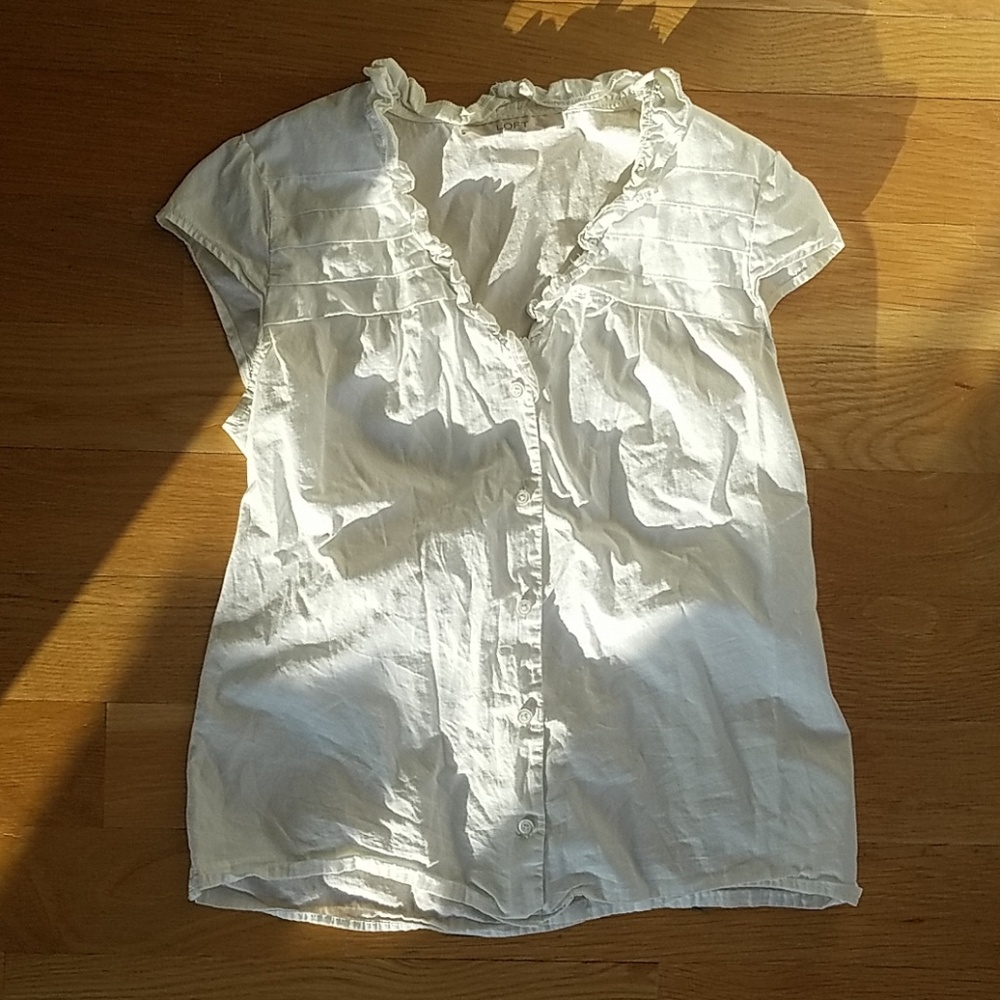 Loft Button Down Top